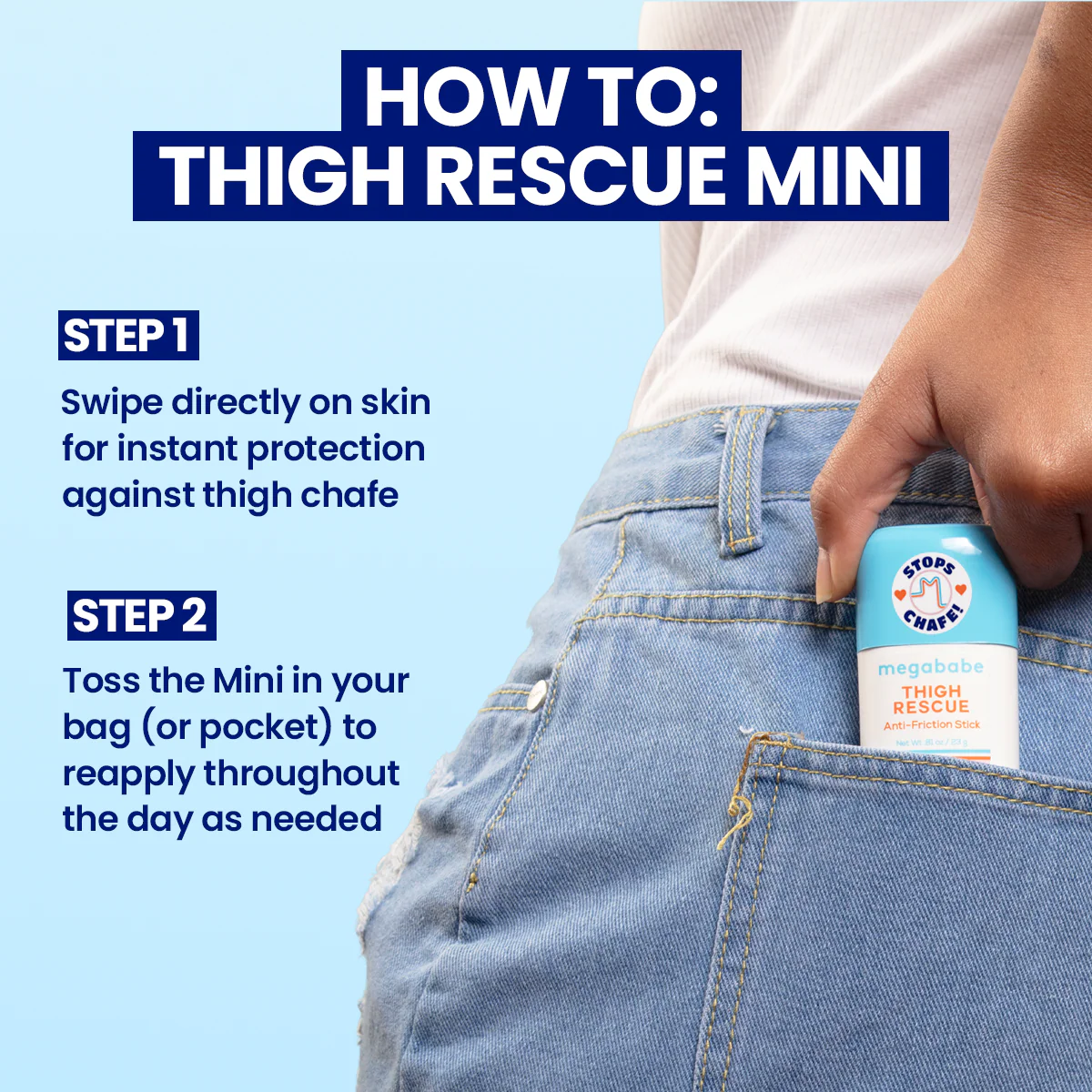 Thigh Rescue Anti-Friction Stick Mini - Image 4